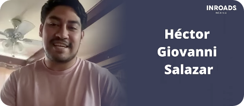 Mentee en INROADS de México, Giovanni Salazar
